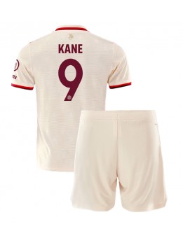 Bayern Munich Harry Kane #9 Ausweichtrikot für Kinder 2024-25 Kurzarm (+ Kurze Hosen)